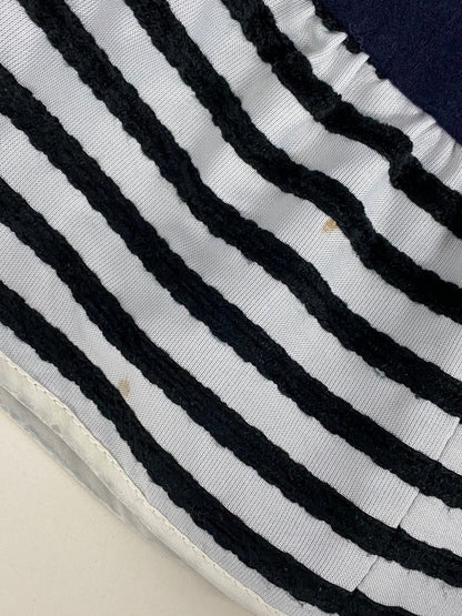 ボーダーズアットバルコニー  WOOL JERSEY DRESS BD1821-2K-09 ワンピース 36 ネイビー ITJDPBK7ZZ6K