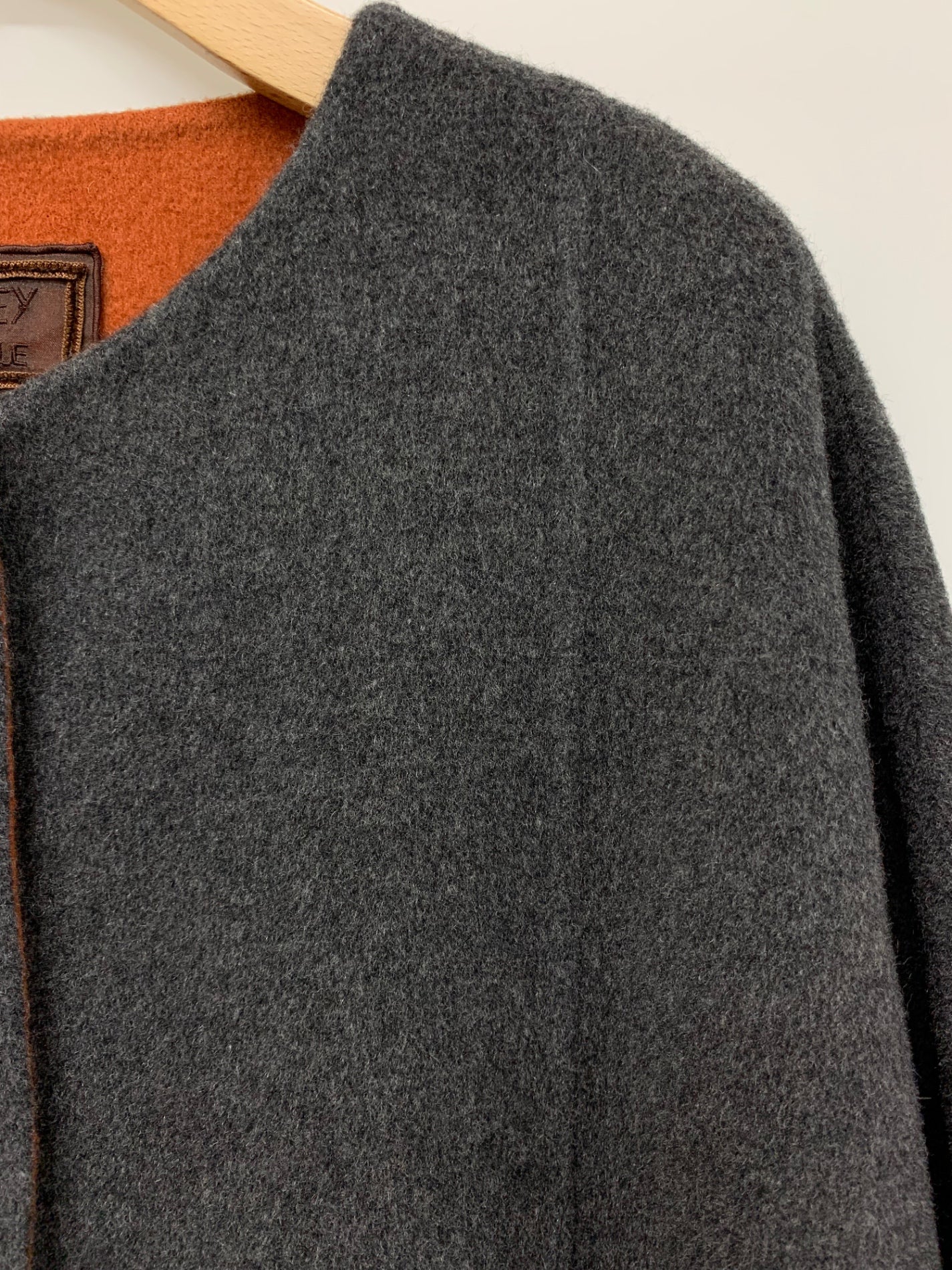 フォクシーブティック Coat Cashmere Poncho 40074 ショートコート F チャコール カシミヤ ITKZ8OW5JO3G 【SALE】