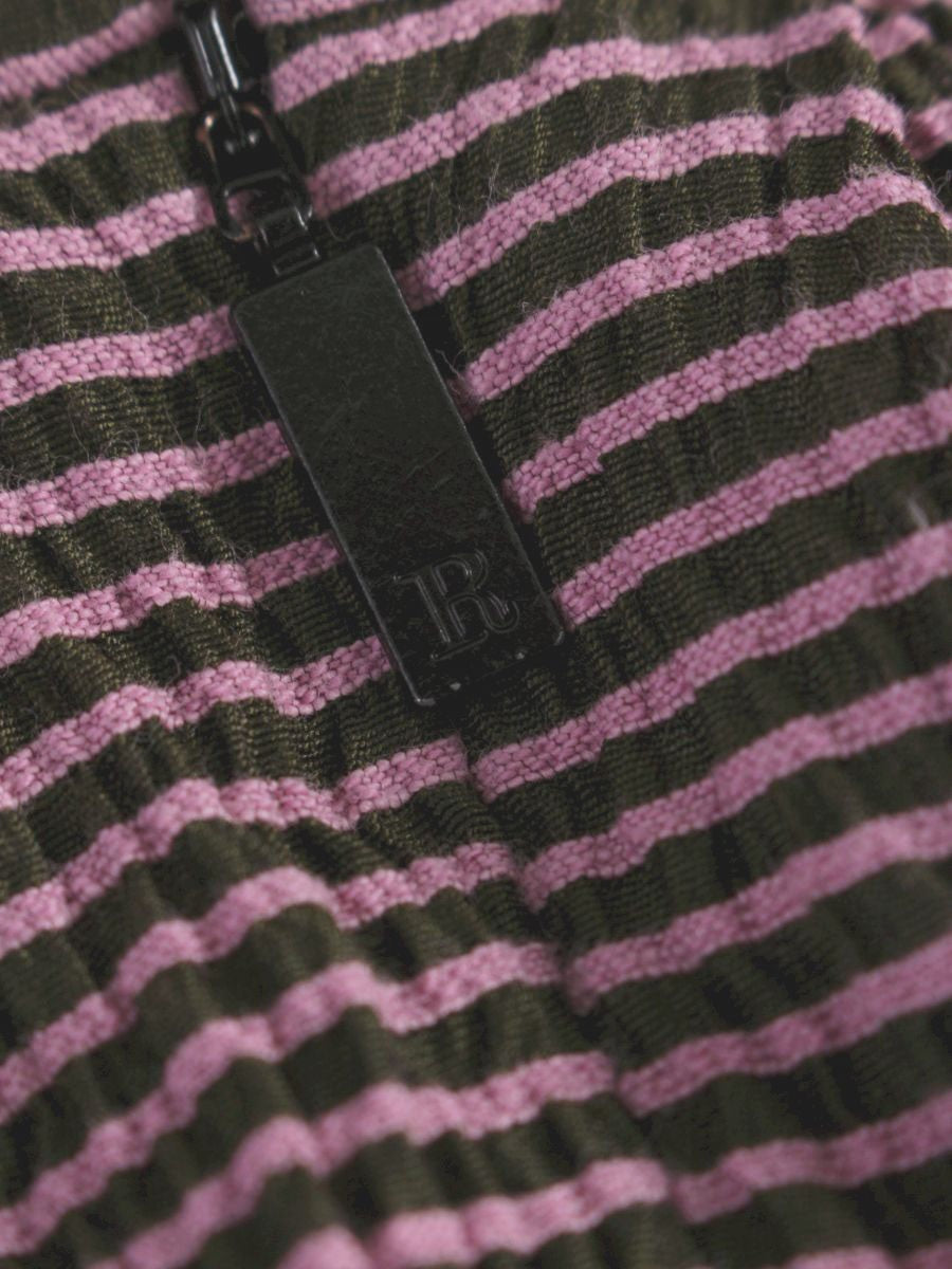 ルネ 6934280 スカート 34 ブラウン/ピンク フレア TISSUE IT1IT19WYRVW