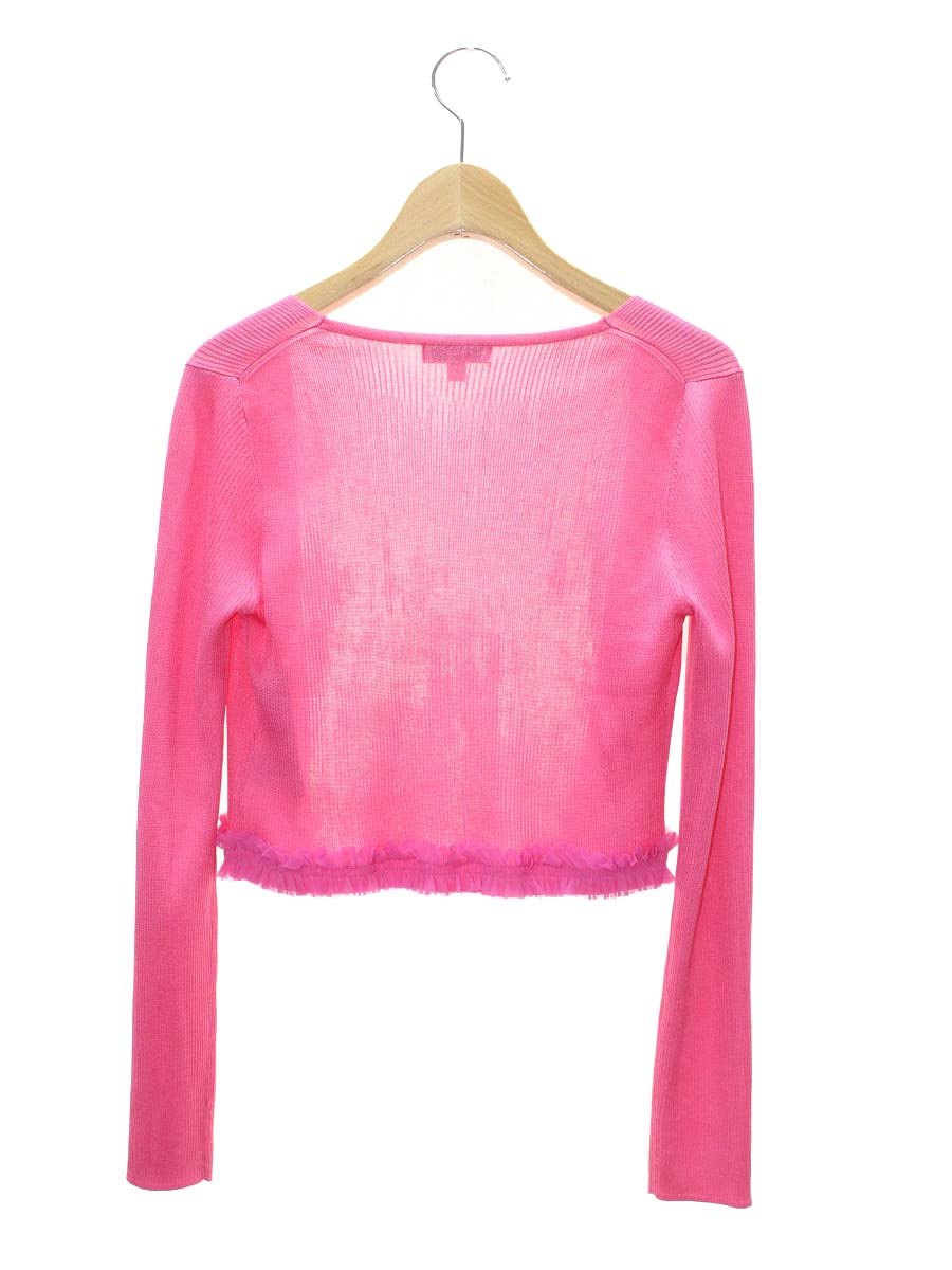 トッカ AJISAI BOLERO KRTOIS0111 ボレロ XS ピンク ニット ITN56U8GOL3M