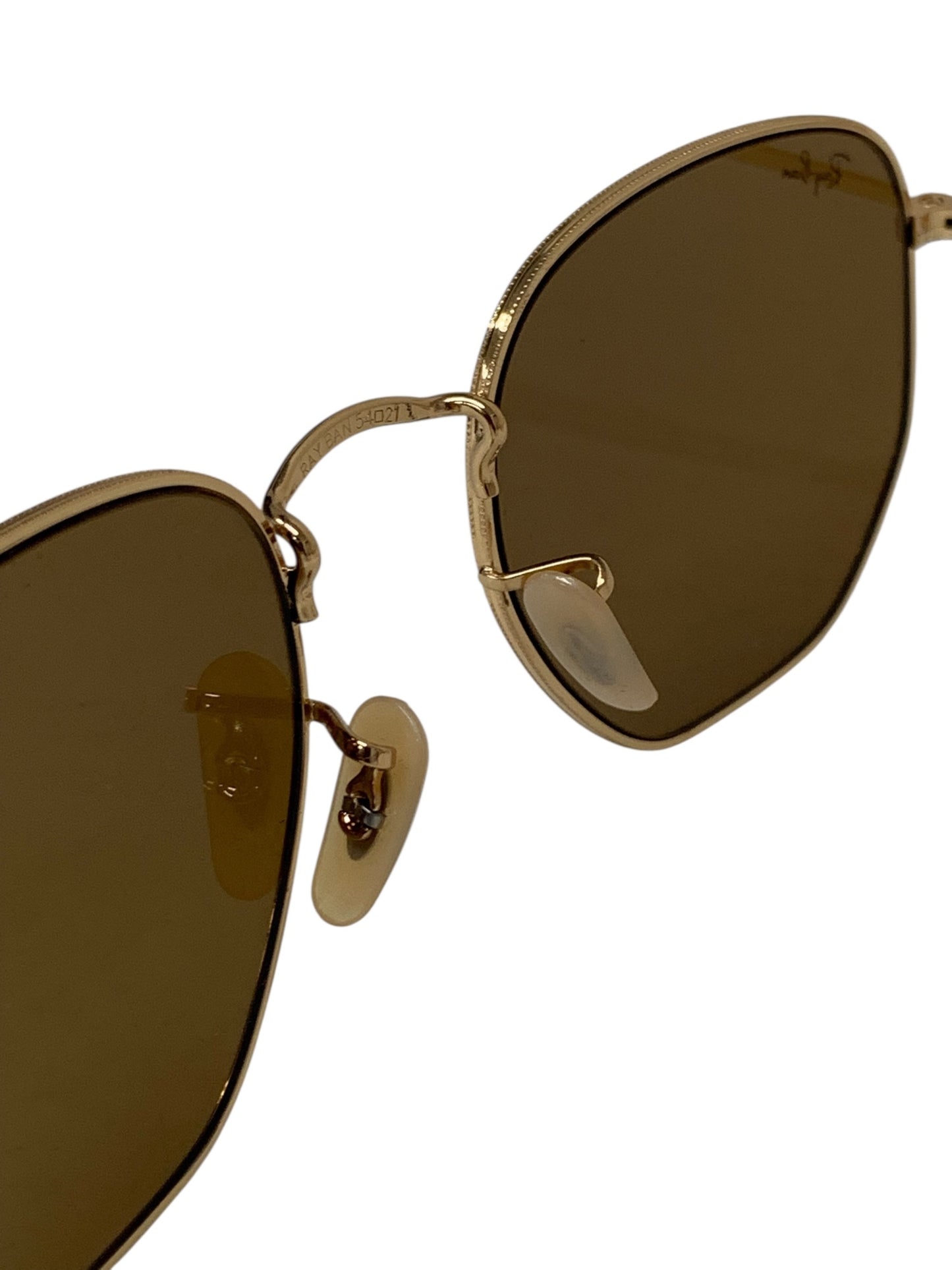 レイバン RB3548 メガネ ゴールド ヘキサゴン 六角シェイプ メタルフレーム ITFCZP8VTZ92