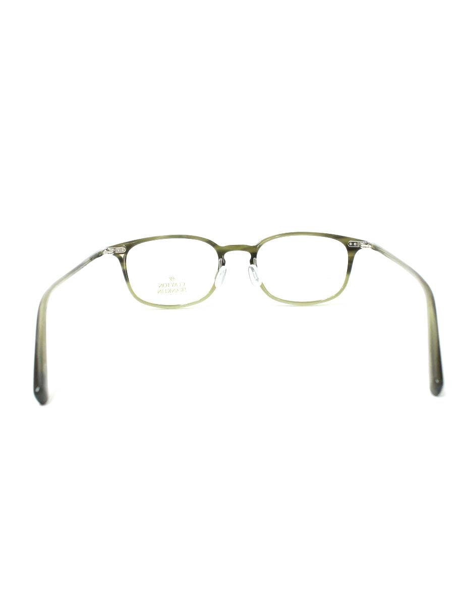クレイトンフランクリン 743 GSH メガネ オリーブササ セルフレーム フルリム スクエア ITOTWN57L8BF