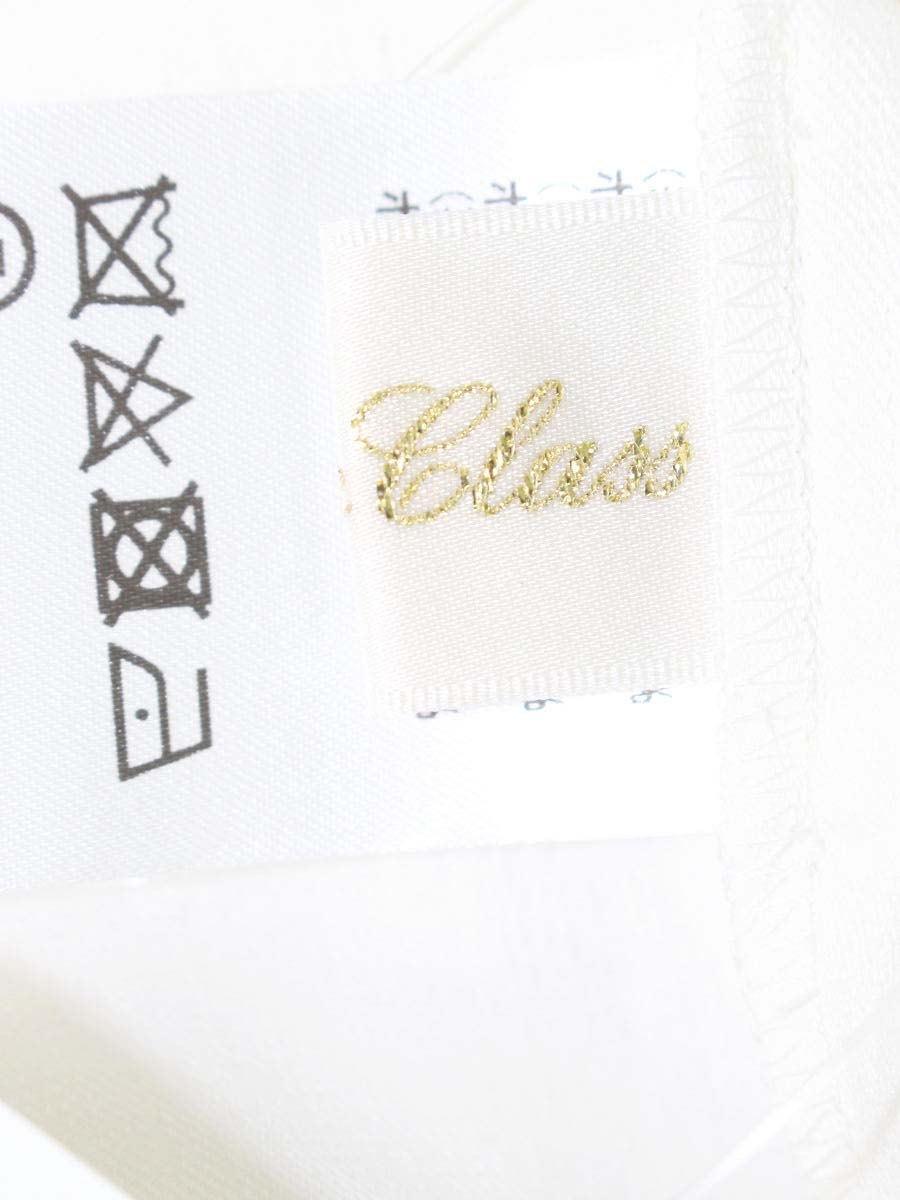 グレースクラス 02213 21004-00 スカート 36 ホワイト/ブラック 刺繍 メッシュ地 ITBQBD45SPBW