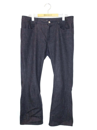 フォクシーニューヨーク Pants 39365 デニムパンツ 42 ネイビー IT05BQCQHURC