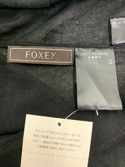 フォクシーブティック Cardigan Clarinet 40972 カーディガン F ブラック ITUK5JGGSHTW