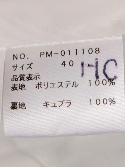 エムズグレイシー 011108 ワンピース 40 ホワイト フラワーモチーフ ITFS7MNMA7G2