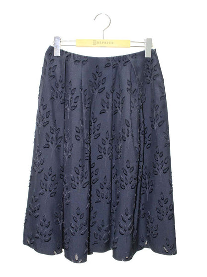 フォクシーブティック Skirt 40154 38 ネイビー ITBLHNTQH2VE