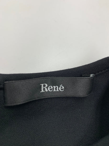 ルネ 5427010 カットソー 34 ブラック パフスリーブ ITMT7AH6QS4D