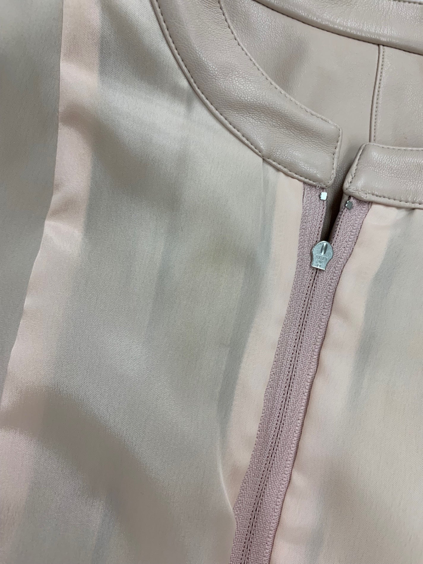 ルネ basic Eco-Leather Dress 5036200 ワンピース 36 ピンク ITSA7CBKGOIG