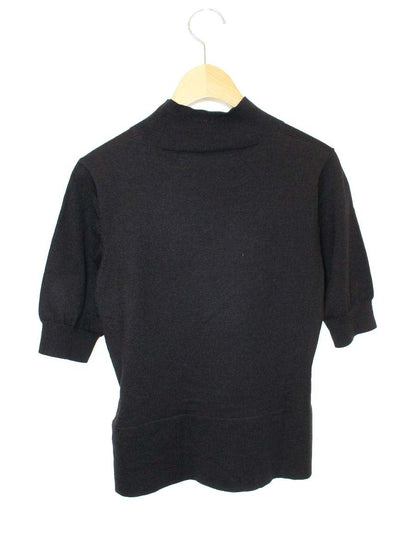 エムズグレイシー 628592 ニットカットソー 40 ブラック IT2B6KRLPMIK
