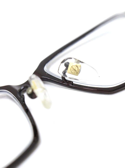 デュポン DP-1050 メガネ ブラウン メタルフレーム フルリム スクエア ITZ77FYOXCTS