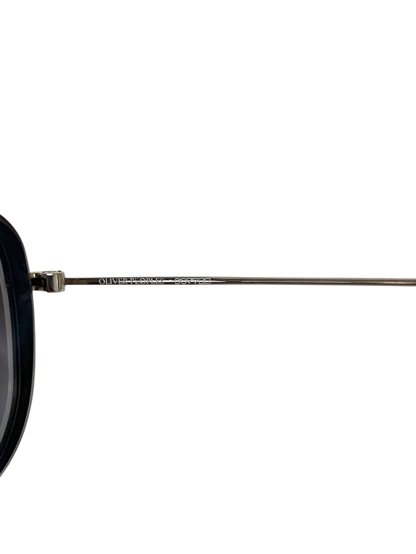 オリバーピープルズ Strummer-f サングラス シルバー メタルフレーム フルリム ティアドロップ ITCF3WCBRCEO 【SALE】