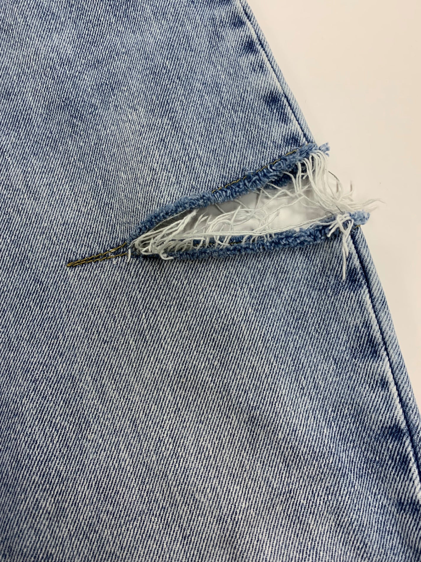 メゾンマルジェラ デニムジーンズ スラッシュディテール S51LA0051S30513 36 ブルー ITMEOGOZ9KGK 【SALE】