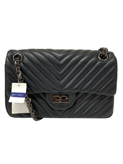 エムズグレイシー 894104 ショルダーバッグ ブラック キルティング ITEHNHWTH83K 【SALE】