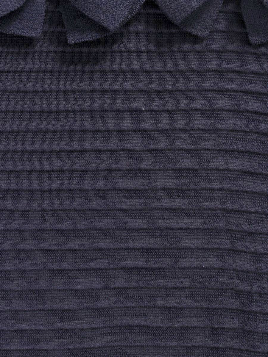 エムズグレイシー 018105 ワンピース 36 ネイビー バイカラー リボン IT4GGR62AVH8