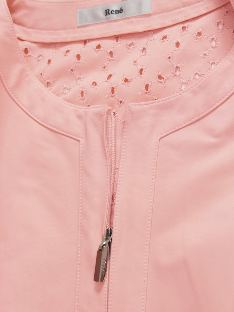 ルネ プリマコート レディエンブロイダリー 6718120 34 ピンク 刺繍 リボン ITDDBDNY6EYH