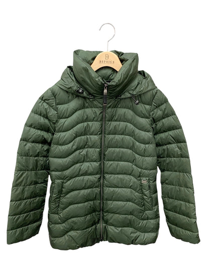 ヨーツェン EN12934 ダウンコート XS グリーン ナイロン ジップアップ フード付き ITIAM90AH1VC 【SALE】