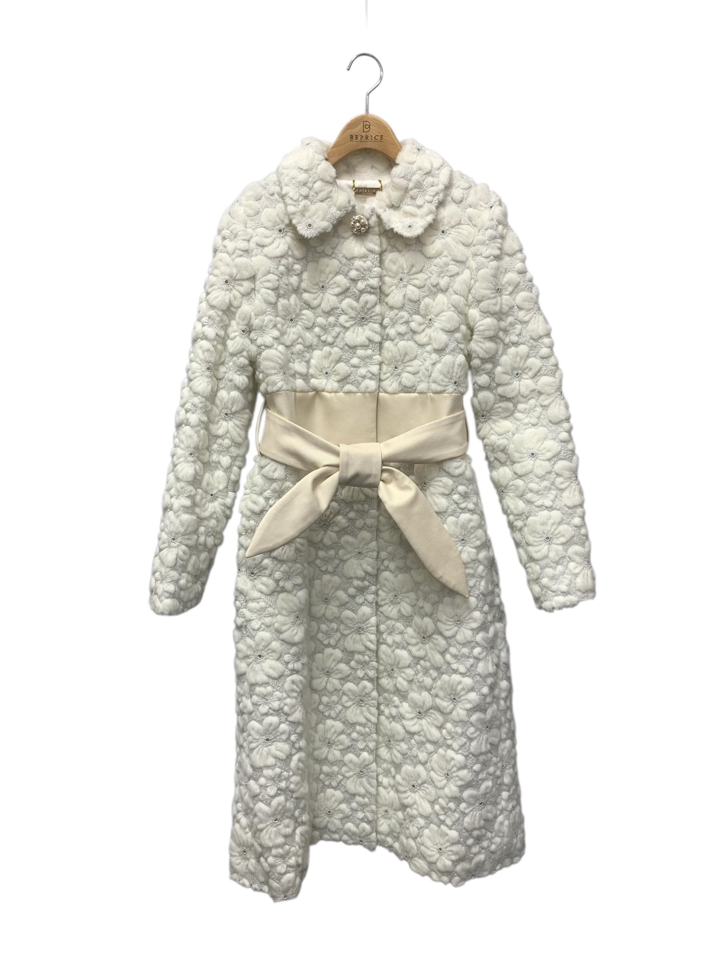 レオナールファッション コート オペラ マドモアゼル 0348018 3 ホワイト ITOZU80TTA8R