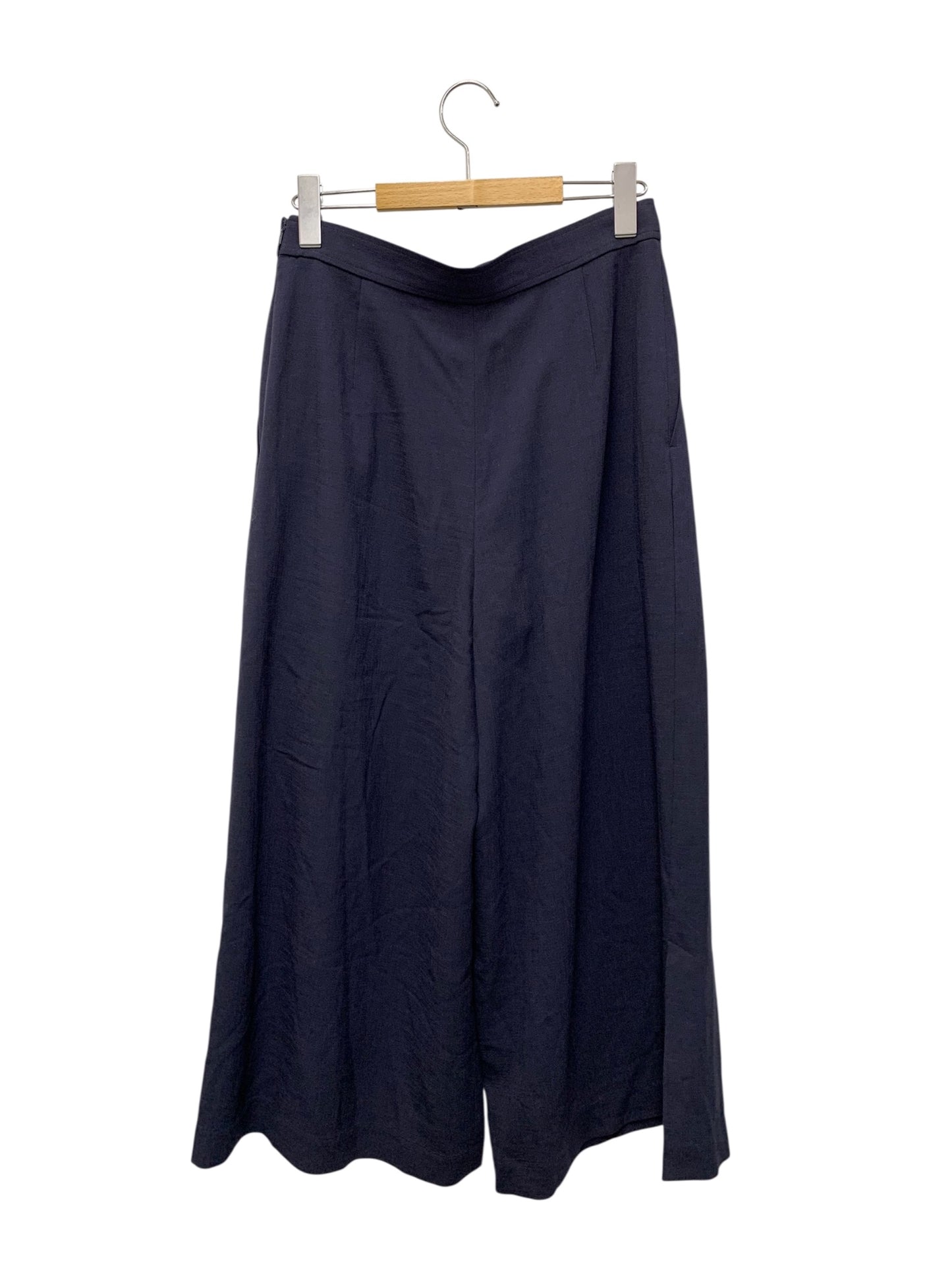 フォクシーブティック Washable Wide Pants 41541 パンツ 42 ネイビー ワイド ITC2DJID00QO