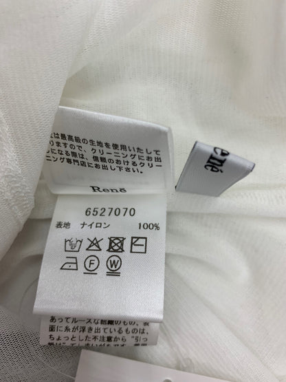 ルネ 6527070 ニット 36 ホワイト パール シャーリング ITYU1Y11QWRK