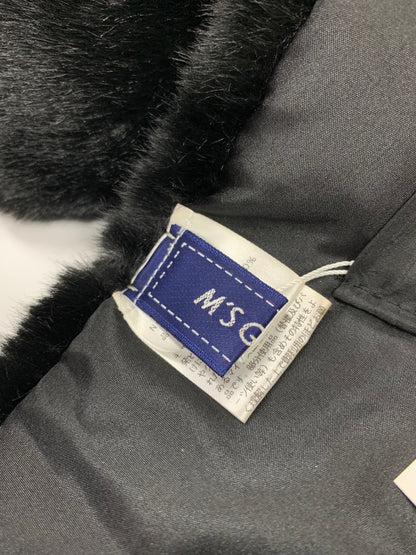 エムズグレイシー 296508 マフラー ブラック わんちゃん フェイクファー ITGUB2NMBQ48