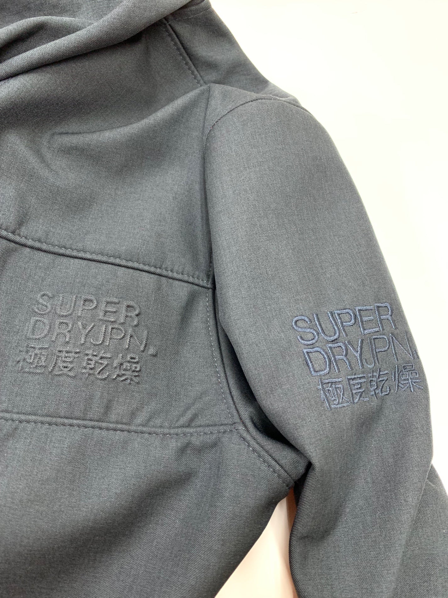 スーパードライ 極度乾燥 M50001WR ナイロンジャケット XXL ネイビー マウンテンパーカー ITS2K415DZF4