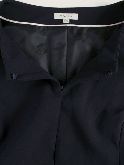 トッカ JKTOYS0100 ジャケット 00 ネイビー ノーカラー ITJLC11BDS8I