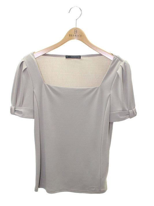 フォクシーニューヨーク マットストレッチジャージー 25733 Tシャツ カットソー 40 カーキグリーン 2010年増産品 ITQS0FMT4UVI