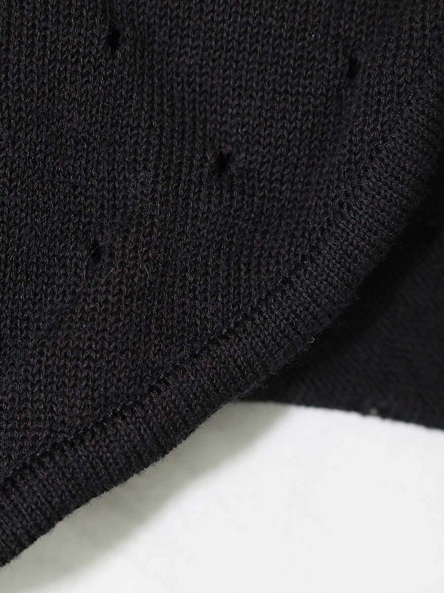 エムズグレイシー 818345 カーディガン 38 ブラック ハート