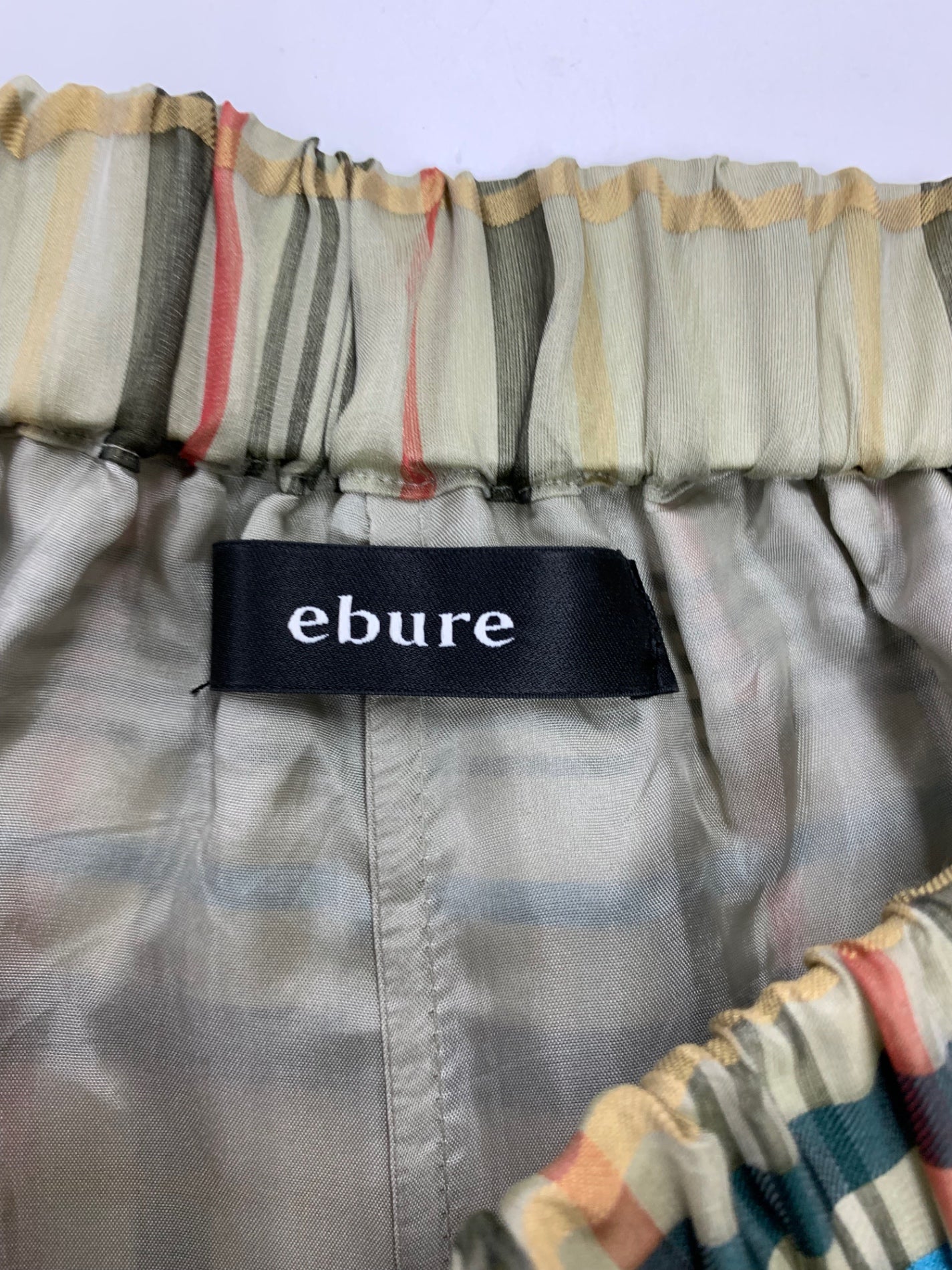 エブール 3710603264 ワイドパンツ 38 グレー チェック ITWSV1AOWHUY