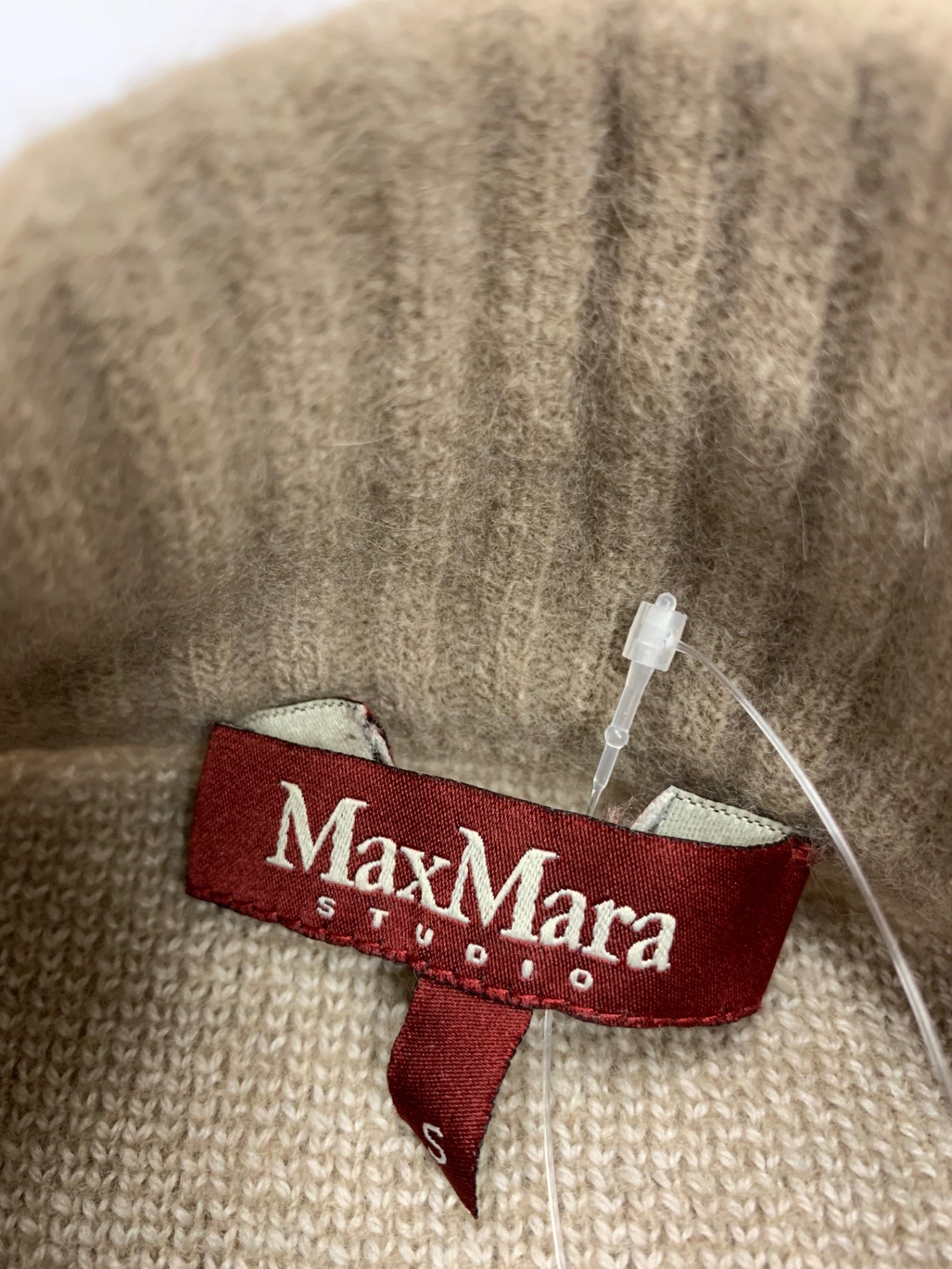 マックスマーラステュディオ ESP079 カーディガン Ｓ ブラウン カシミア ウール ITEUR7MIKXBC