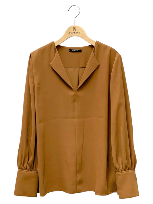 デイジーリン Daisy Sophisticated Blouse 06132 ブラウス 40 キャメル 2021年増産品 ITEM8DNRTHWL