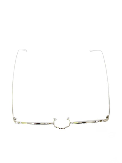 ayame（アヤメ） MANRAY メガネ シルバー マンレイ メタルフレーム フルリム ボストン ITC1N7228RME