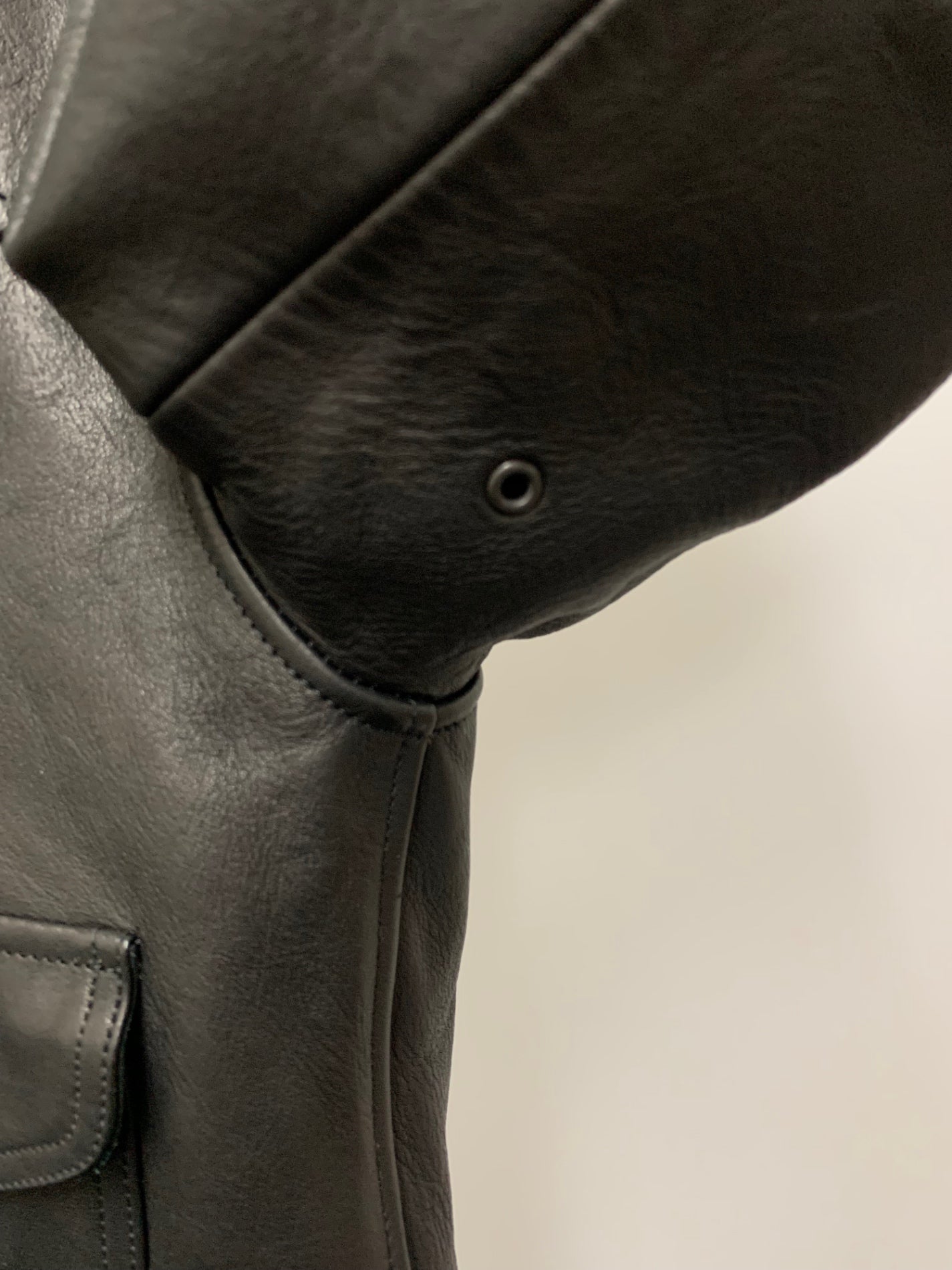 オールドジョー PATINA HORSE-HIDE JEAN JACKET 232OJ-JK19 レザージャケット 38 ブラック ホースハイド 馬革 ITF547EJL59Q