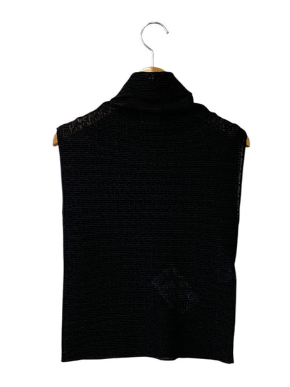 ミーイッセイミヤケ MI31FJ648 ノースリーブカットソー ブラック タートルネック ITOJ09KAECB4