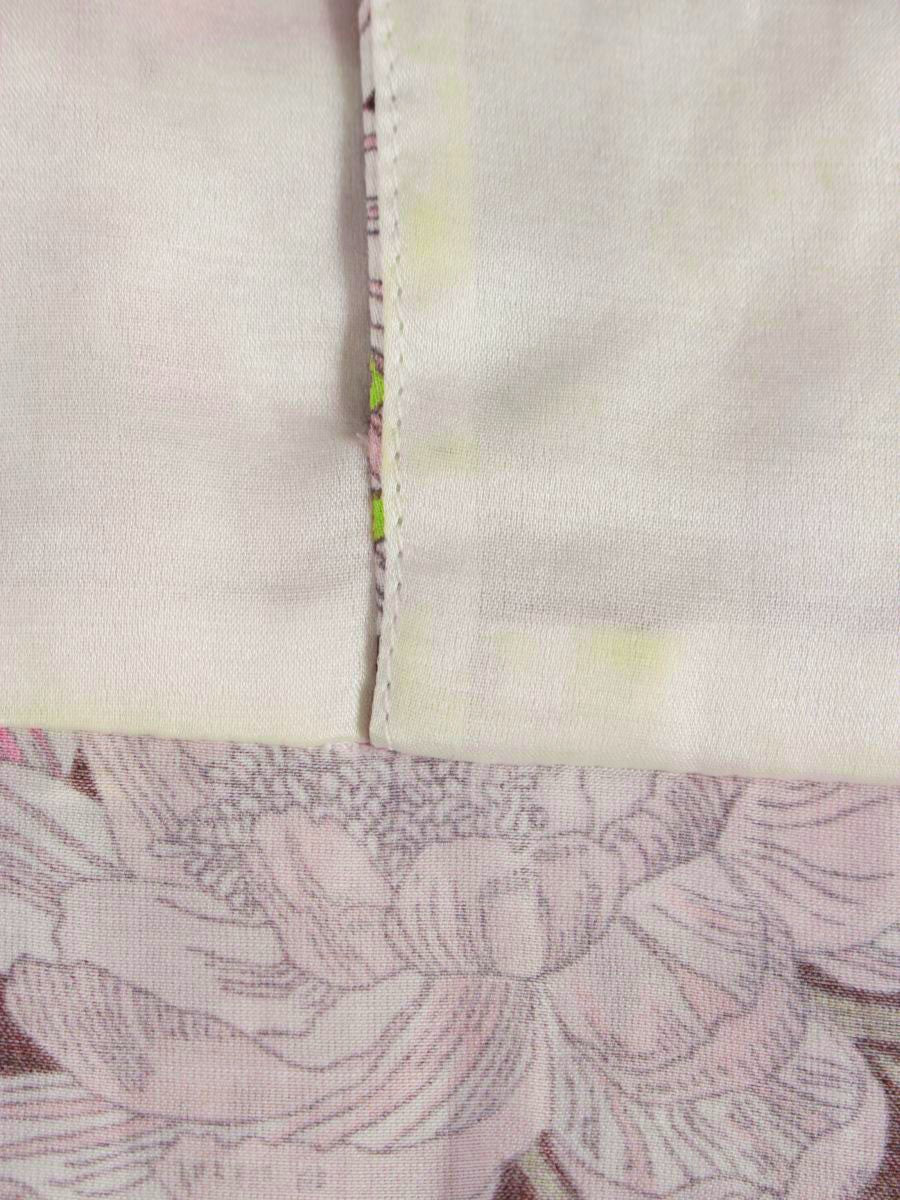 ドゥロワー コットンシルクプリントタックブラウス 6521-299-0940 36 ピンク ITPYBOVAU5UW 【SALE】