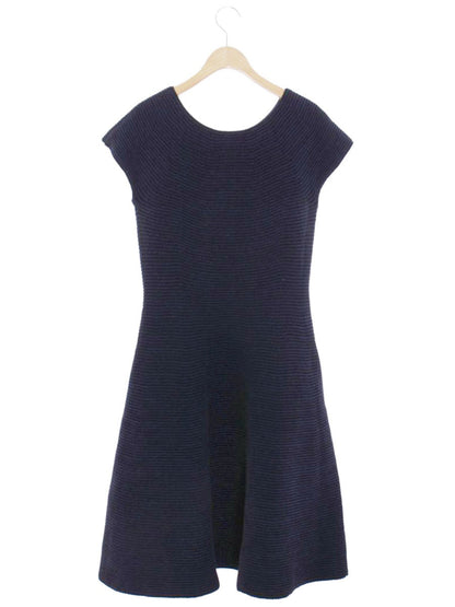 フォクシーブティック Knit Dress Millie 35102 ワンピース 42 ネイビー ITQMDUEBPX4G
