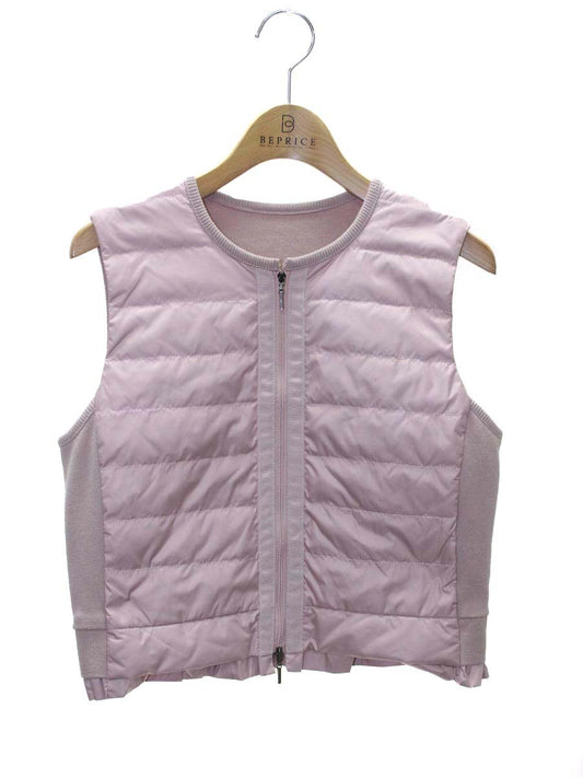 ポンヌフ AI3040 ダウンベスト 1 ピンク フリル ITCERWB538NE