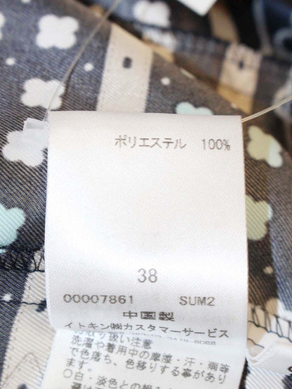 クレージュ ECBGN-26260 カットソー 38 ネイビー プリーツ IT290OM59T4H