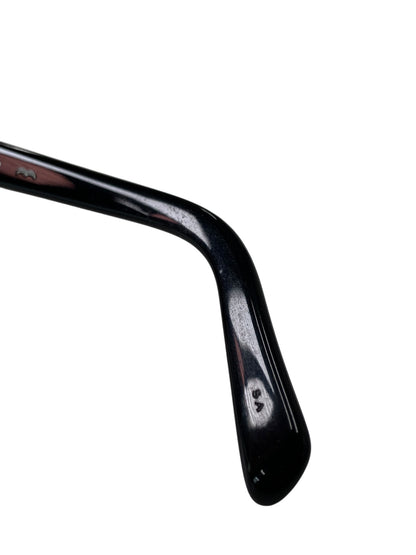 ヨウジヤマモト 52-4002 サングラス ブラック セルフレーム ハーフリム（ナイロール）ボストン ITU29897TZRE