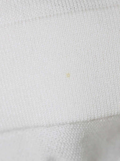 ルネ  basic 5722070 カーディガン 38 ホワイト メッシュスリーブ カメリアボタン IT6BZ08NMKVE