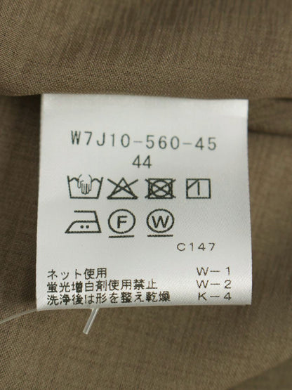 トゥービーシック W7J10-560-45 ワンピース 44 ブラウン ティアード シアサッカー ITTVMRINQ5ME