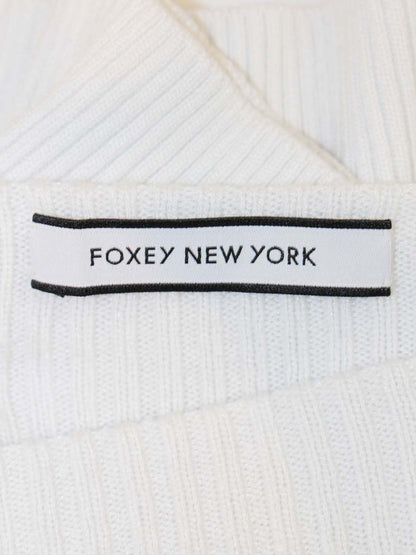 フォクシーニューヨーク Seberg Sweater 41717 ニット 38 ネイビー ボーダー ITL60R7Z33NK