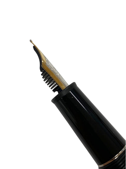 モンブラン 万年筆 マイスターシュテュック P145 ブラック F 14K ITA9GK9HI8U8