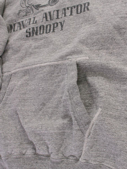 バズリクソンズ ピーナッツ パーカー XL グレー スヌーピー アンカー ITFCMDQ1KF04