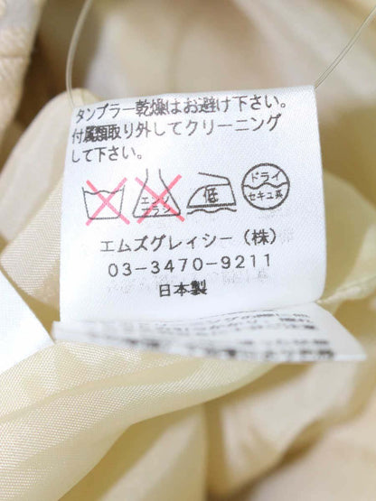 エムズグレイシー 321123 ワンピース 38 イエロー 花柄 ITAX48660ICQ