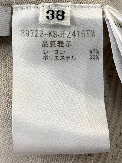 フォクシーブティック Lady Standard レディスタンダード 39722 ジャケット 38 ベージュ ITDIDJJ8ZXNO