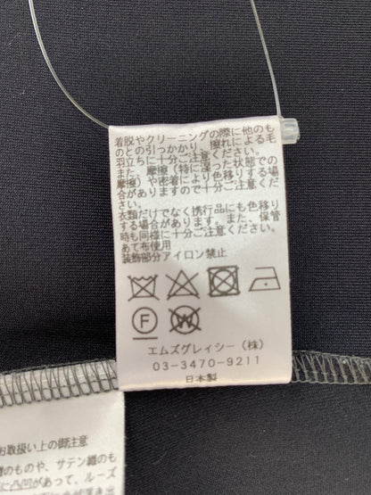 エムズグレイシー 015702 カットソー 38 グレー フラワーモチーフ ITNIJM4H914A