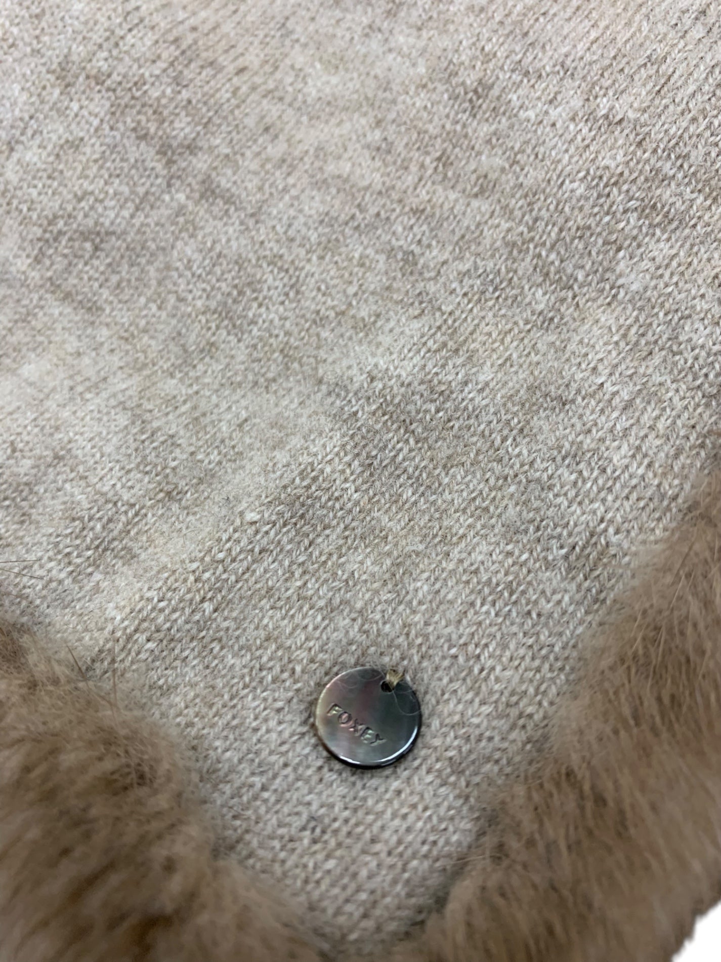 フォクシーブティック 39084 ストール ブラウン ミンク GINZA 20TH ANNIVERSARY ITD64OHC5I3U