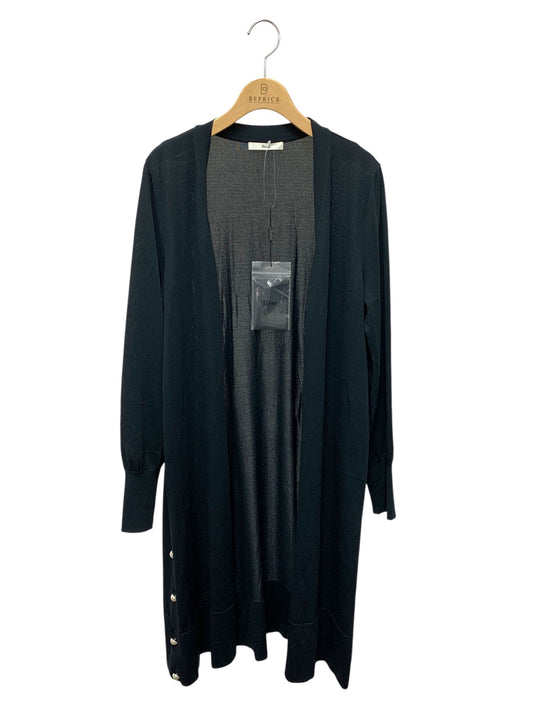 ルネ 6932220 カーディガン 38 ネイビー ロング パール IT1WIJ4C43WW